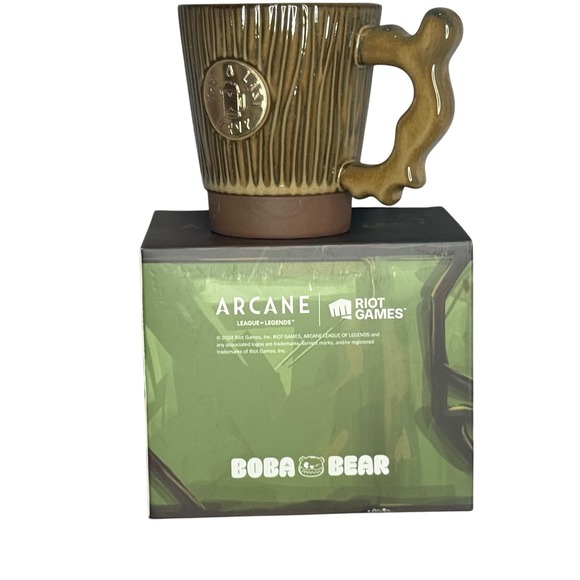 Arcane League of Legends Boba Bear Limited Edition The Last Drop Mug - Picture 2 of 8